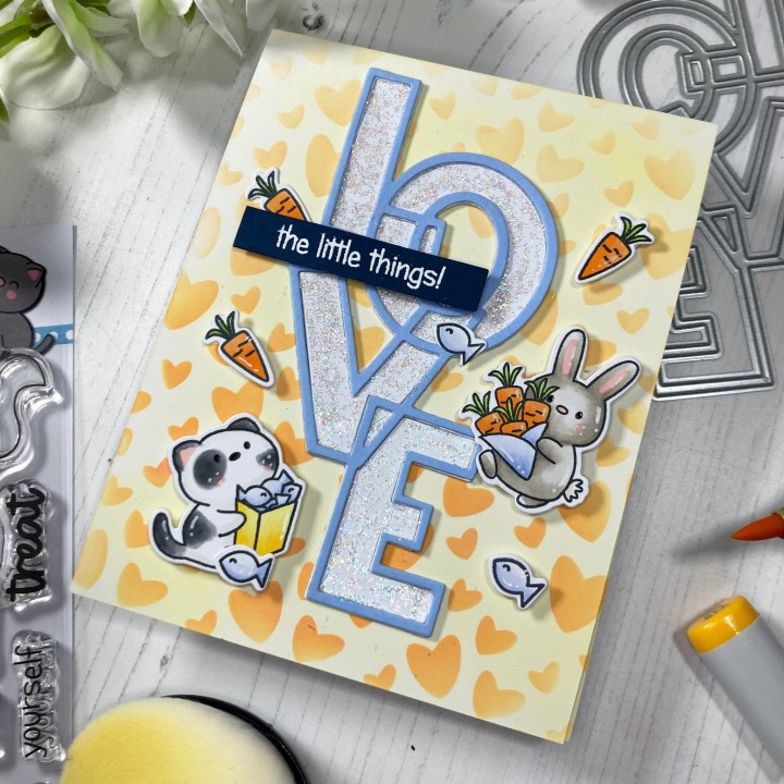 (T4T/832/Enj/Cle)Time For Tea Designs Enjoy The Little Things Clear Stamps