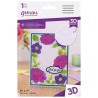 (GEM-EF5-3D-EXBL)Gemini Exquisite Blooms 3D Embossing Folder