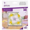 (GEM-EF5.5-3D-FFLW)Gemini Fancy Floral Wreath 3D Embossing Folder