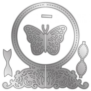 (GEM-MD-DIM-DEBU)Gemini Decadent Butterfly Dimensionals Dies