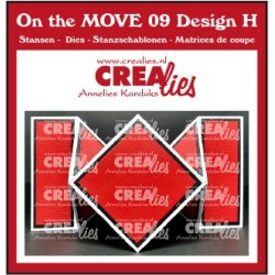 (CLMOVE09)Crealies Crealies On The MOVE Design H