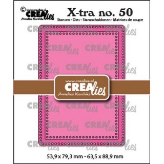(CLXTRA50)Crealies Xtra no. 50 ATC Small circles