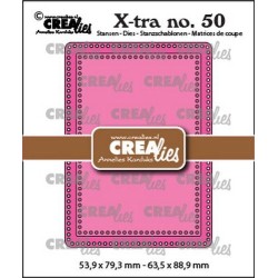 (CLXTRA50)Crealies Xtra no. 50 ATC Small circles