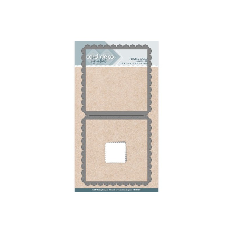 (CDCD10034)Card Deco Essentials Frame Dies - Lace - 4K