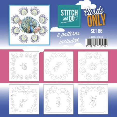 (COSTDO10086)Stitch and Do - Cards Only Stitch 4K - 86
