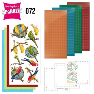 (SPDO072)Sparkles Set 72 - Amy Design - Tropical Parrots