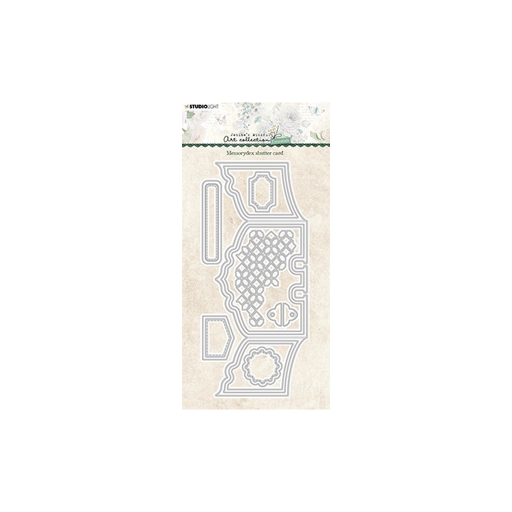 (JMA-ES-CD142)Studio Light JMA Cutting Die Memorydex shutter card Essentials nr.142