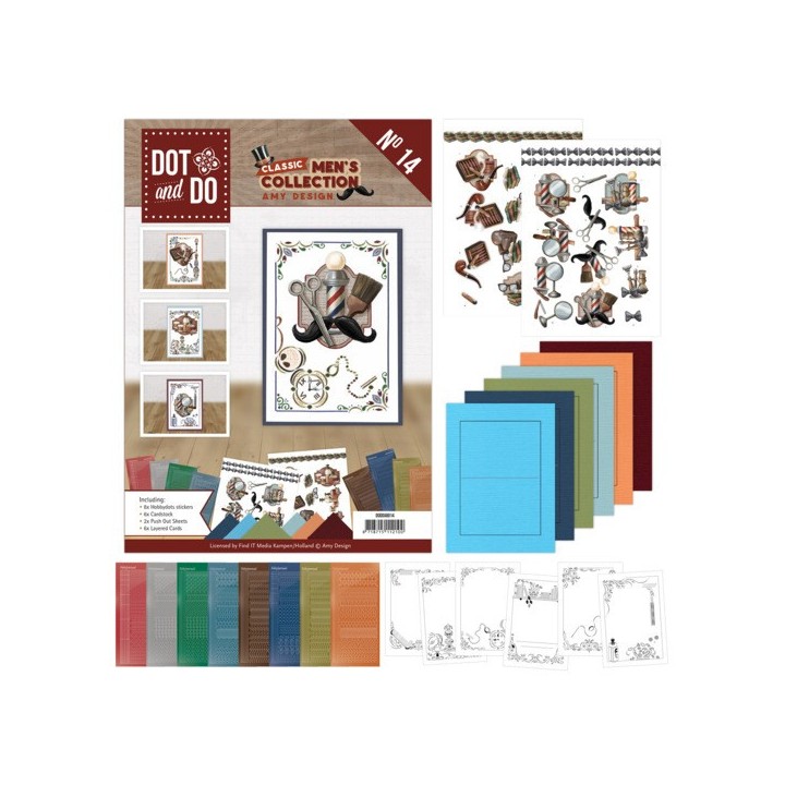 (DODOA6014)Dot and Do Book 14 - Amy Design - Classic Men's Collection