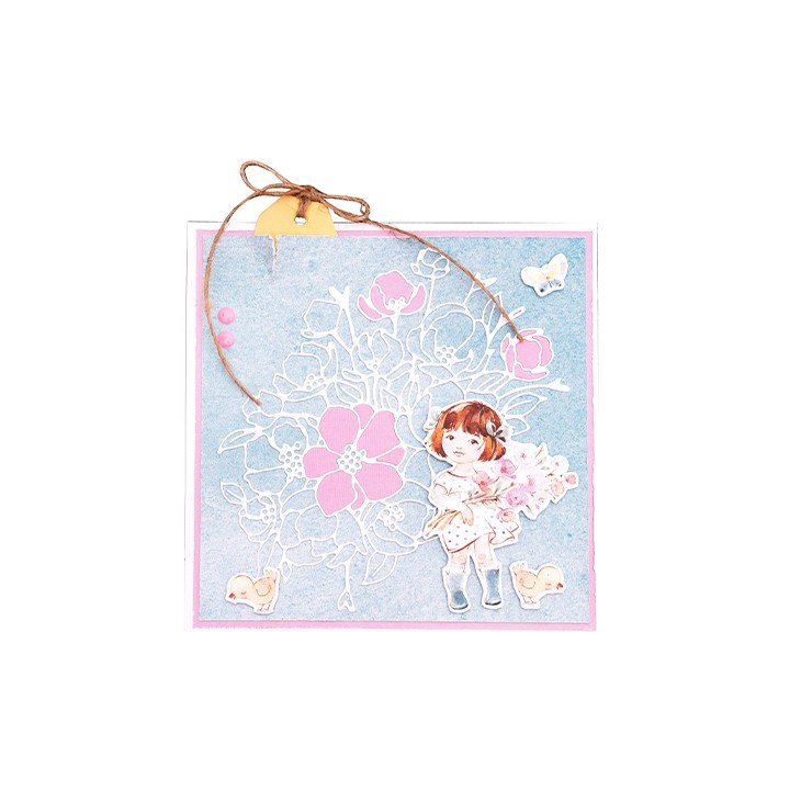 (SL-LB-CD194)Studio Light SL Cutting Die Happy blossom Little Blossom nr.194