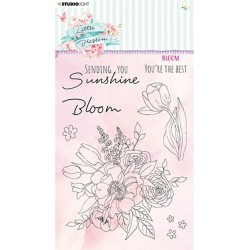 (SL-LB-STAMP197)Studio light JMA Clear Stamp Bloom Little Blossom nr.197