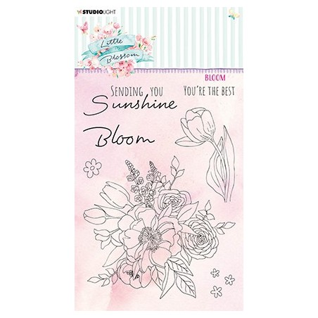 (SL-LB-STAMP197)Studio light JMA Clear Stamp Bloom Little Blossom nr.197