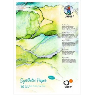 (16274600)URSUS Yupo Alcohol Ink Paper white A4 192 grs