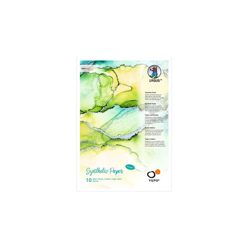 (16274600)URSUS Yupo Alcohol Ink Paper white A4 192 grs
