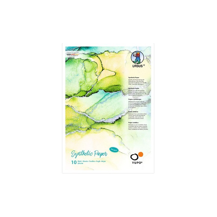 (16274600)URSUS Yupo Alcohol Ink Paper white A4 192 grs