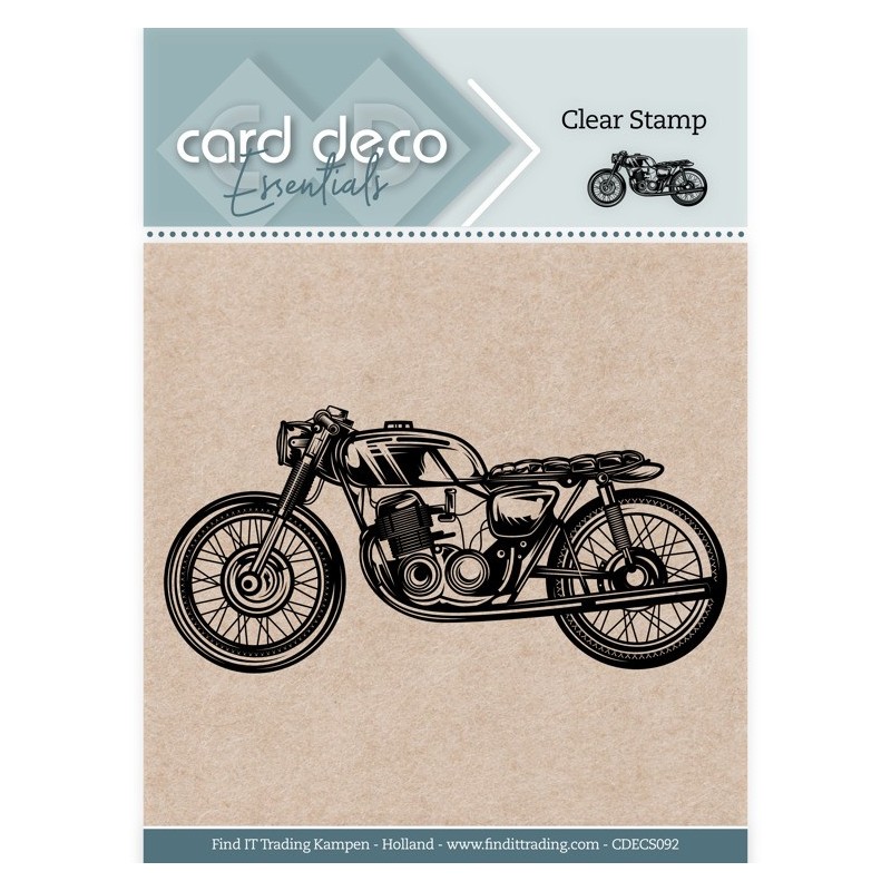 (CDECS092)Card Deco Essentials Clear Stamps - Motor