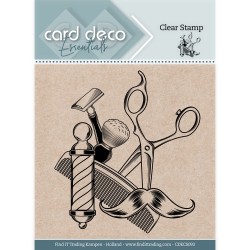 (CDECS093)Card Deco Essentials Clear Stamps - Barber