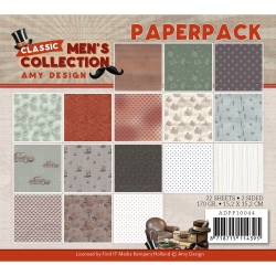 (ADPP10044)Paperpack - Amy Design - Classic men's Collection