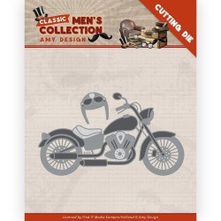 (ADD10265)Dies - Amy Design - Classic men's Collection - Motorcycle