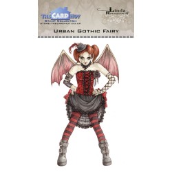 (LRFF009)The Card Hut Urban Gothic Fairy Clear Stamps