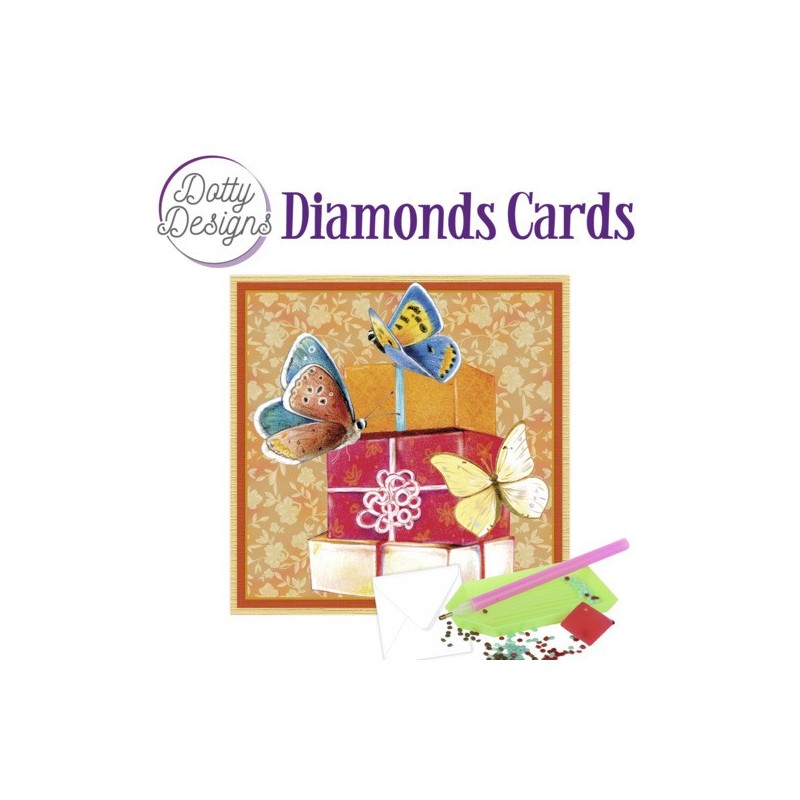 (DDDC1073)Dotty Designs Diamond Cards - Presents