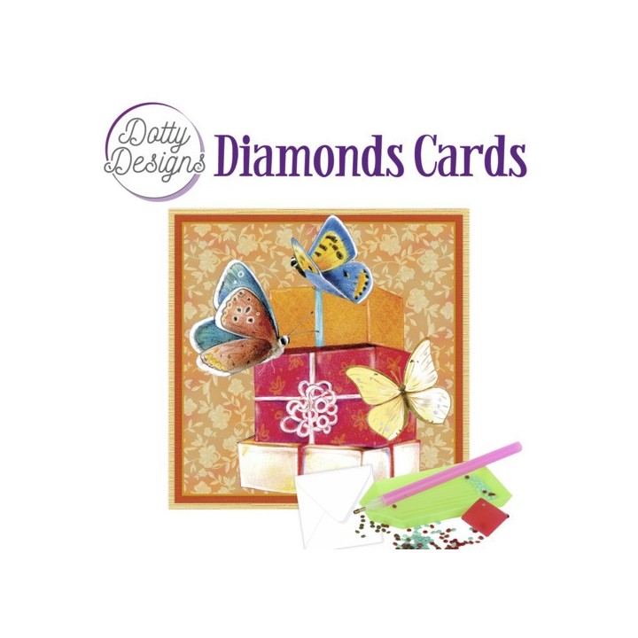 (DDDC1073)Dotty Designs Diamond Cards - Presents