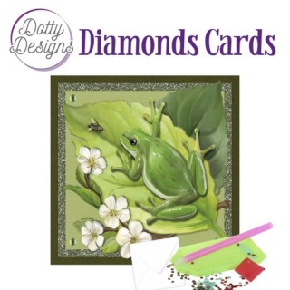 (DDDC1075)Dotty Designs Diamond Cards - Frog
