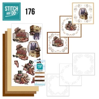 (STDO176)Stitch and Do 176 - Amy Design - Classic Men's Collection - Gentleman