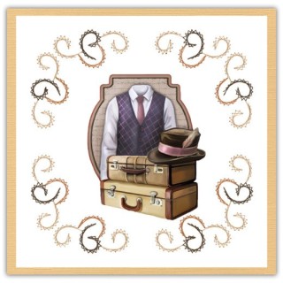 (STDO176)Stitch and Do 176 - Amy Design - Classic Men's Collection - Gentleman