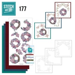 (STDO177)Stitch and Do 177 - Yvonne Creations - Stylish Flowers