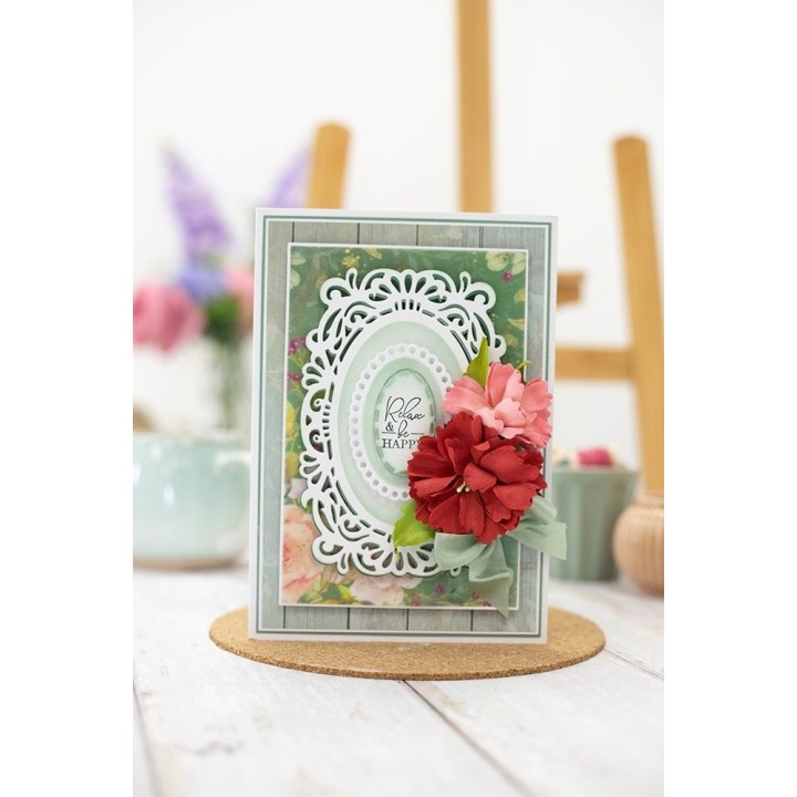 (S-CLANE-MD-LFRA)Crafter's Companion Country Lane Metal Die Lace Frame