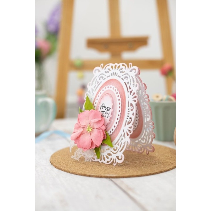 (S-CLANE-MD-LFRA)Crafter's Companion Country Lane Metal Die Lace Frame