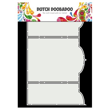 (470.784.058)Dutch Shape Mask Card Art Drieluik Arabia