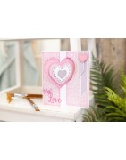 (GEM-MD-ELE-SC-HEA)Gemini Swing Card Heart Elements Dies