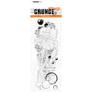 (SL-GR-STAMP203)Studio Light SL Clear Stamp Iris Grunge Collection nr.203