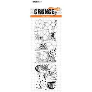 (SL-GR-STAMP204)Studio Light SL Clear Stamp Hydrangea Grunge Collection nr.204