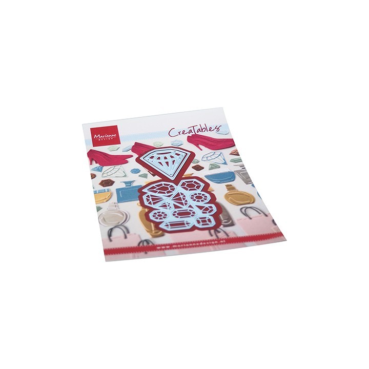 (LR0757)Creatables Diamond & gem stones