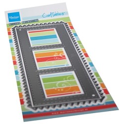 (CR1585)Craftables Slimline 3 squares