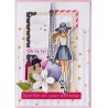 (CS1089)Clear Stamp & dies Fashion Girl