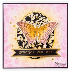 (PS8119)Marianne Design Mask stencil Flowers
