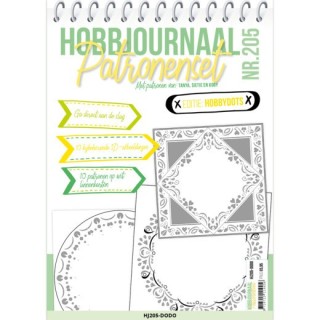(HJ205-DODO)Hobbyjournaal Patronenset 205 - Dot and Do