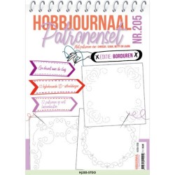 (HJ205-STDO)Hobbyjournaal Patronenset 205 - Stitch and Do