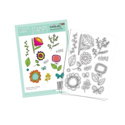 (PD8205)Polkadoodles Hello Friend Clear Stamps