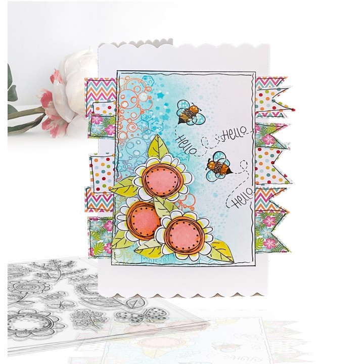 (PD8206)Polkadoodles Friendship Days Clear Stamps