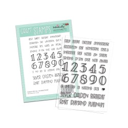 (PD8662)Polkadoodles Special Celebrations Clear Stamps