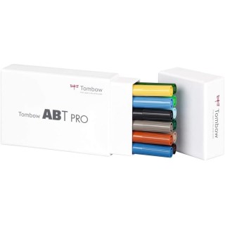 (ABTP-12P-4)Tombow  ABT PRO alcohol-based marker set Landscape Colours 12pcs