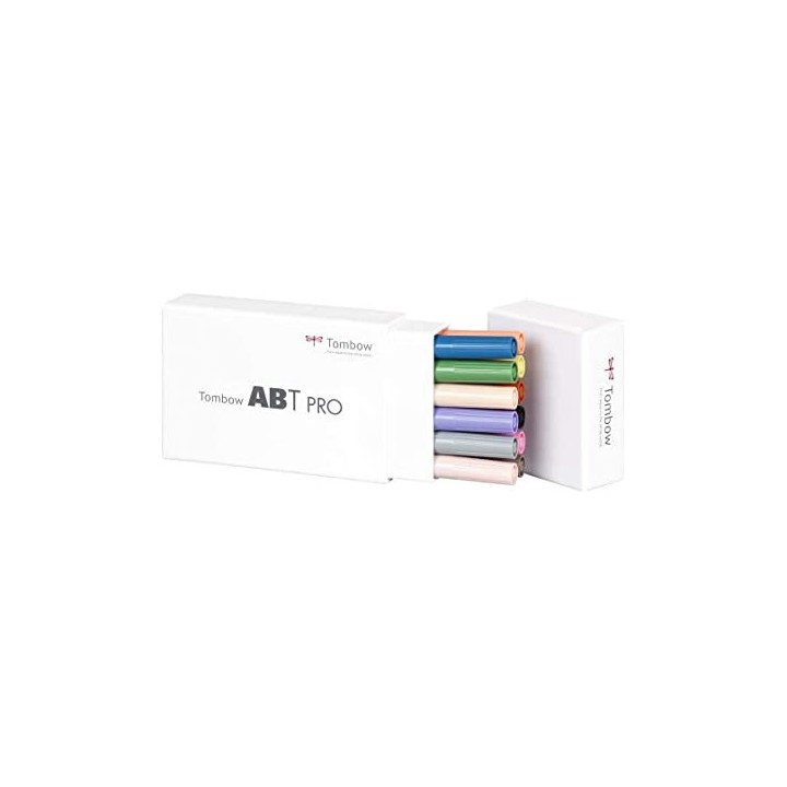 (ABTP-12P-5)Tombow  ABT PRO alcohol-based marker set Manga Colours 12pcs