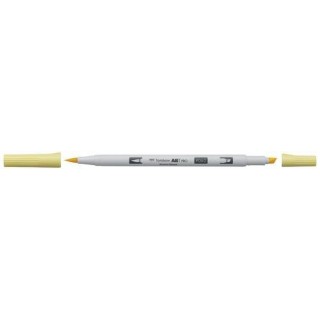 (19-ABTP-062)Tombow ABT PRO Alcohol - Dual Brush Pen pale yellow