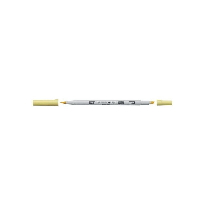 (19-ABTP-062)Tombow ABT PRO Alcohol - Dual Brush Pen pale yellow