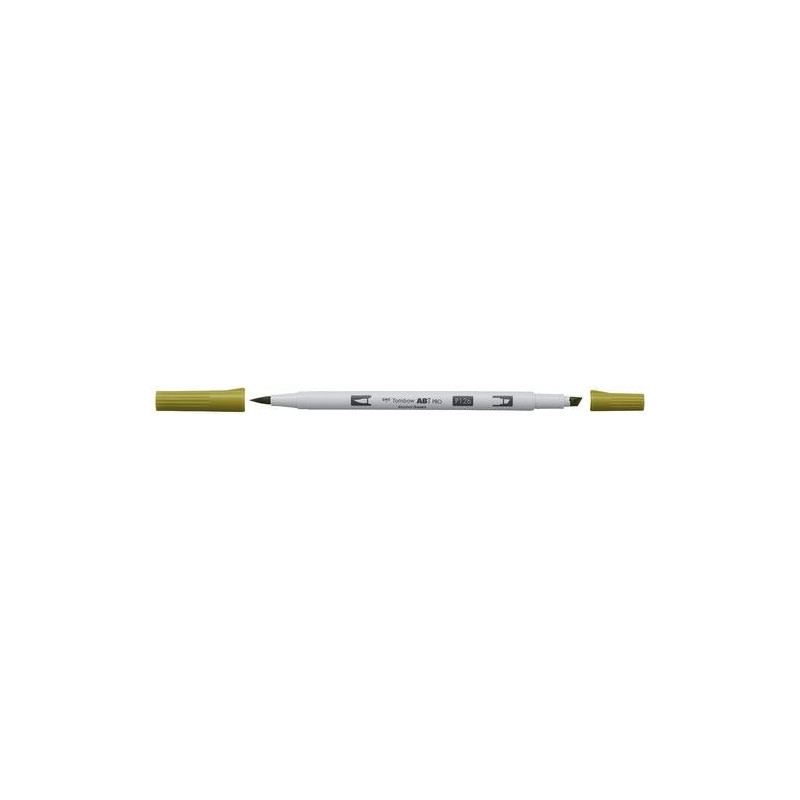 (19-ABTP-126)Tombow ABT PRO Alcohol - Dual Brush Pen light olive