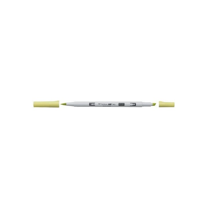 (19-ABTP-131)Tombow ABT PRO Alcohol - Dual Brush Pen lemon lime